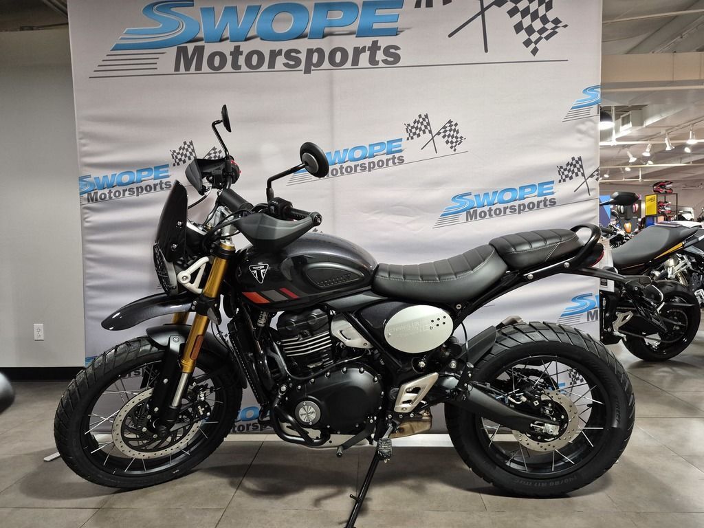 2026 Triumph Scrambler 400 XC Storm Grey 400 XC in Louisville, KY