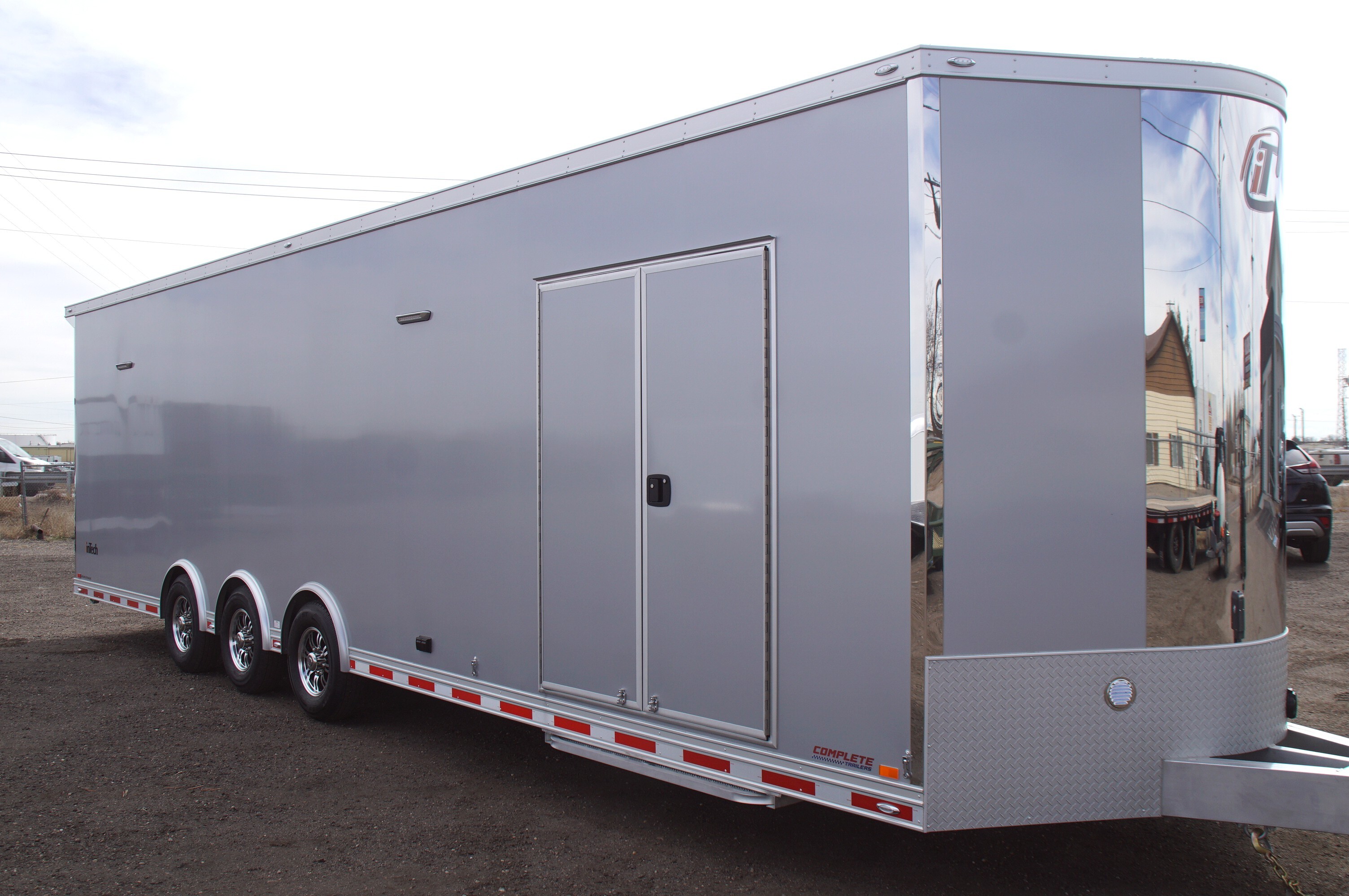 2026 INTECH TRAILERS 8.5x32+2 Triple Axle V Nose in Henderson, CO