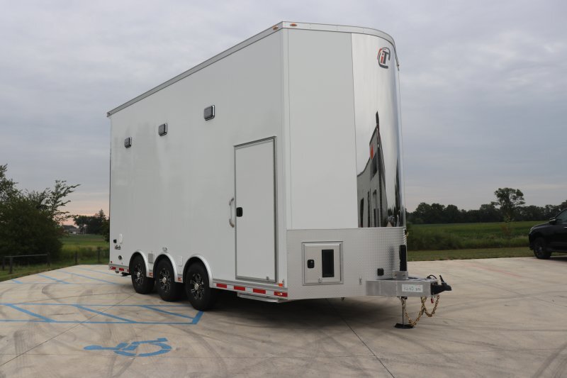 2025 INTECH TRAILERS 20' + 2' V Nose Belly Lift Off Road Stacker in Oceanside, CA