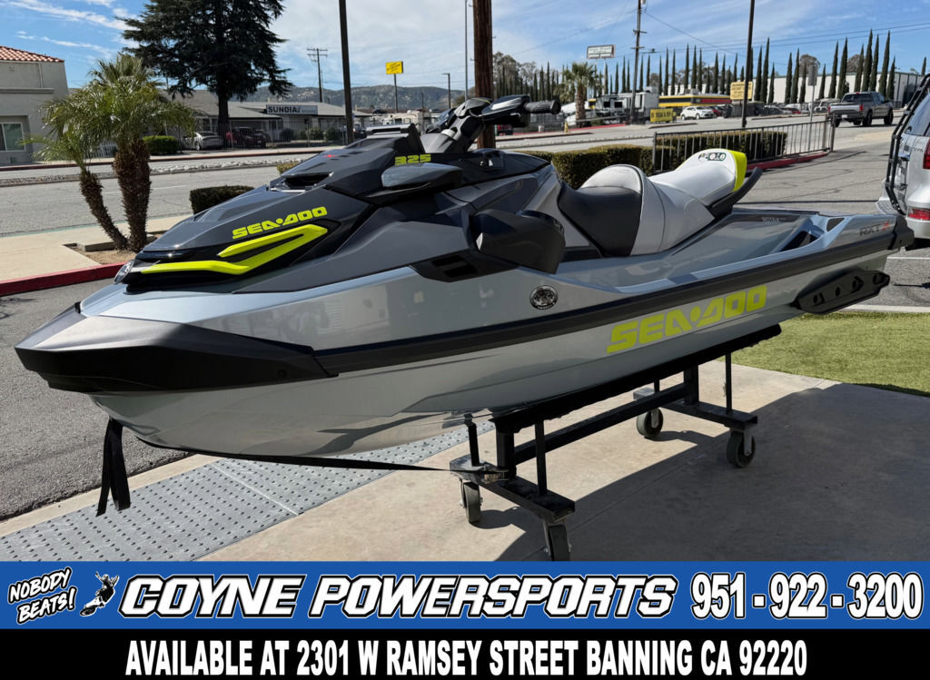 2026 Sea-Doo RXT-X 325 Ice Metal / Manta Green X 325 in Banning, CA