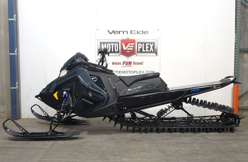 2026 Polaris® Patriot Boost PRO RMK 165 Gloss Black / Blue Dusk 163 3 in sioux falls SD