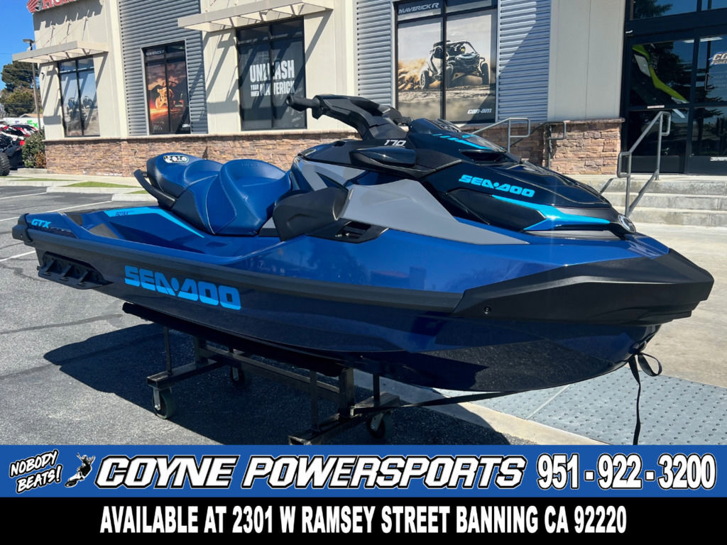 2026 Sea-Doo GTX 170 Tech, Audio, iDF, iBR 170 in Banning, CA