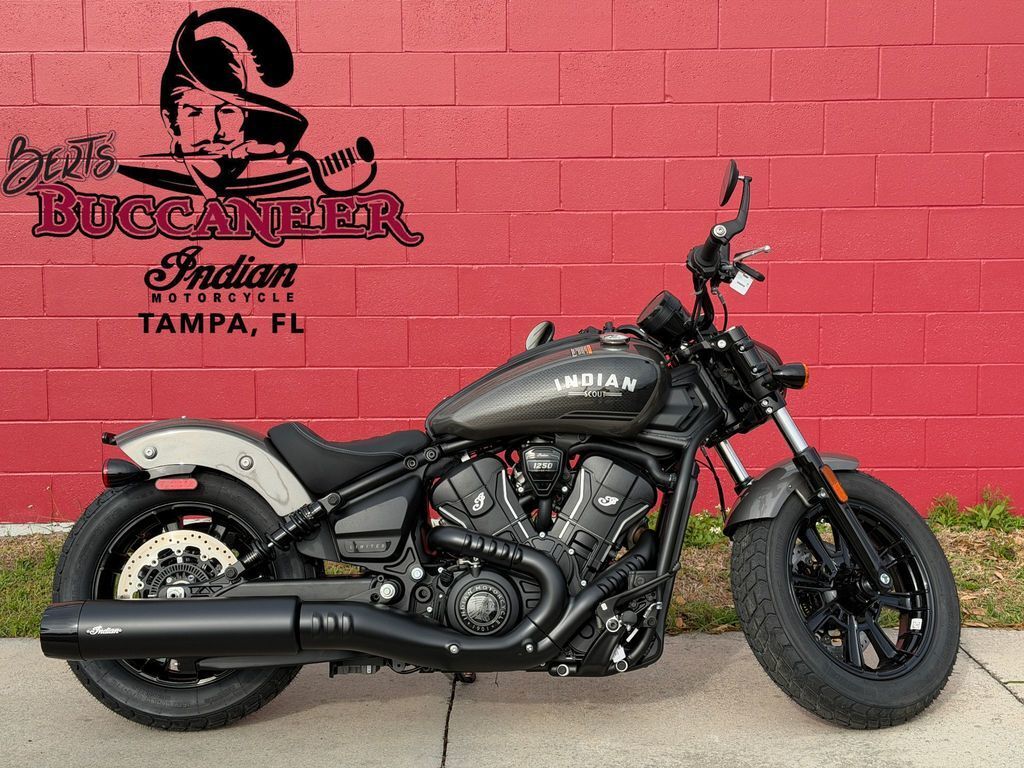 2026 Indian Motorcycle® Scout® Bobber Limited +Tech Heavy Metal Smoke BASE in Tampa, FL