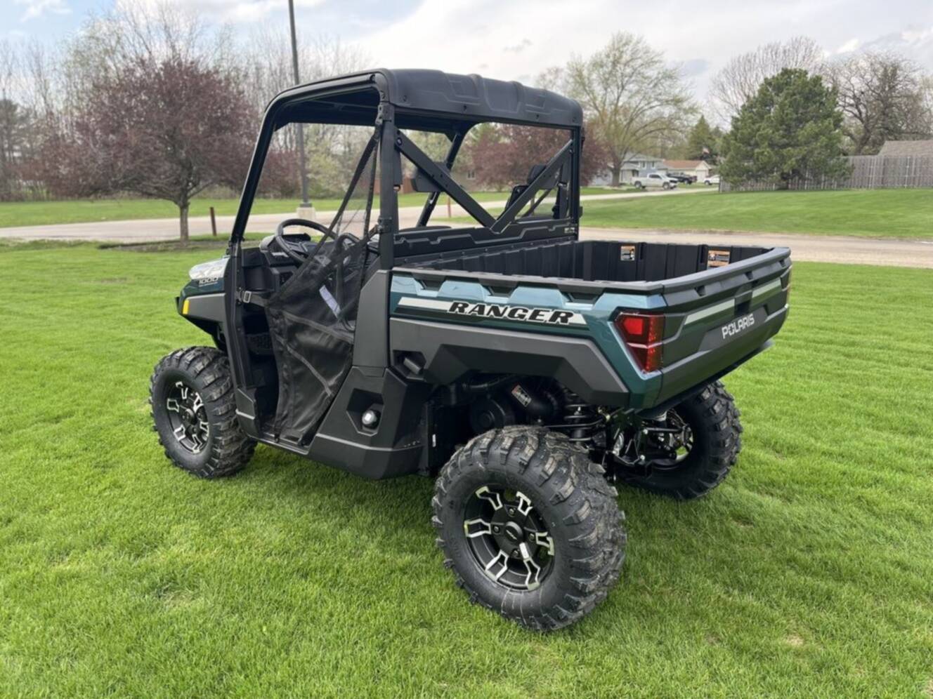 A photo of this 2026 Polaris® Ranger XP 1000 Premium Blue Labyrinth