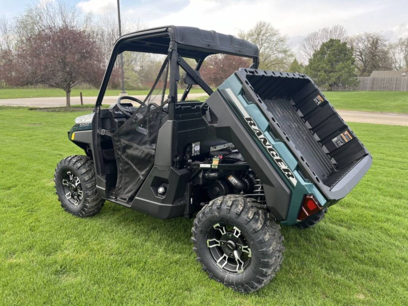 A photo of this 2026 Polaris® Ranger XP 1000 Premium Blue Labyrinth