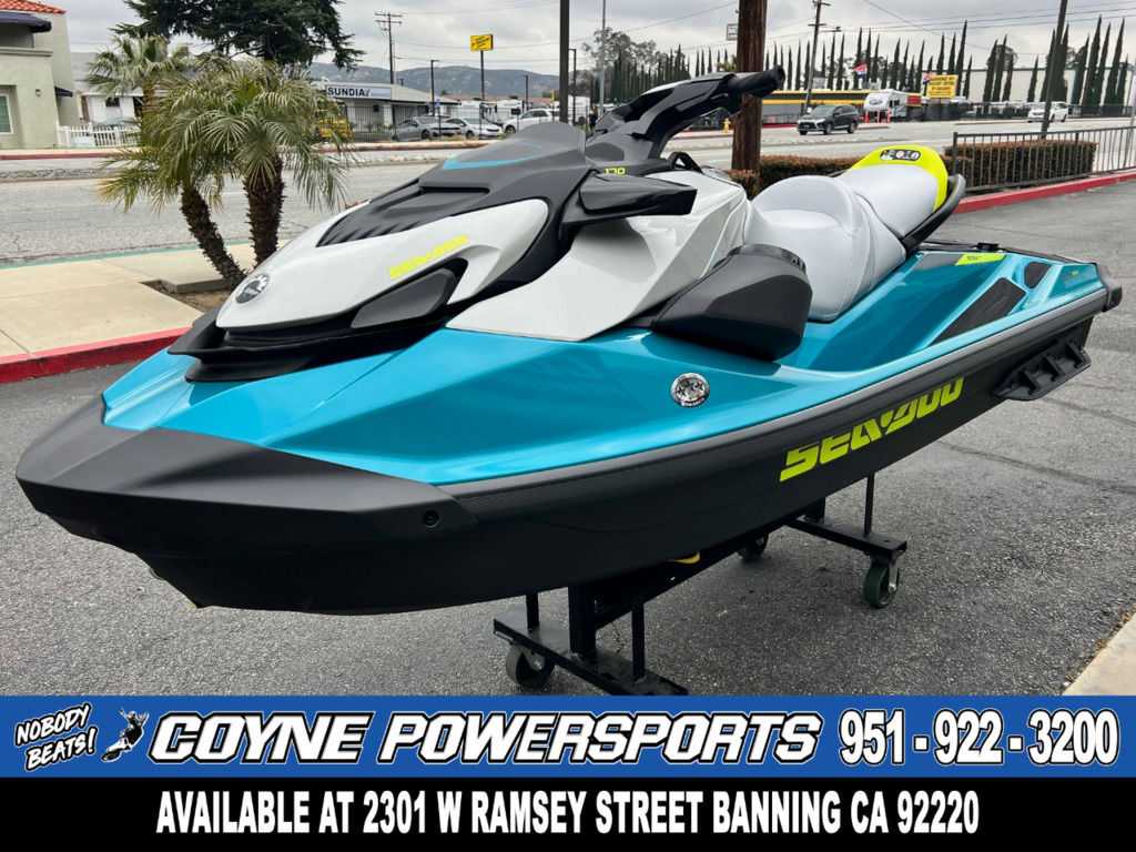 2026 Sea-Doo GTI SE 170 Tech, Audio, iDF, iBR Three Seater jet ski