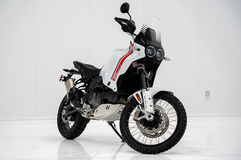 2026 Ducati Desert X Matt Star White Silk V2 in Zionsville, IN