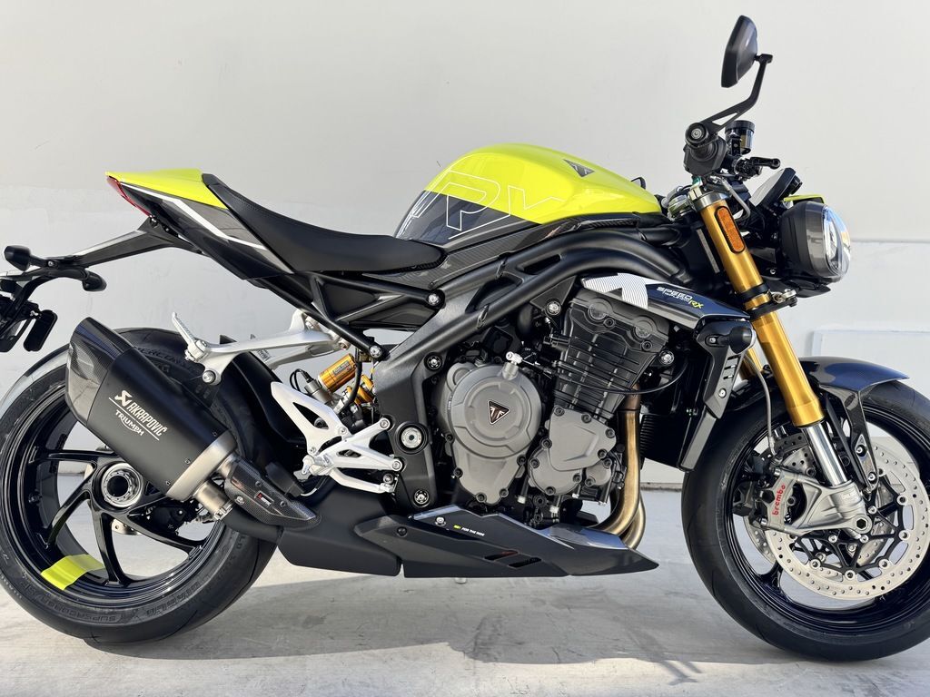 2026 Triumph Speed Triple 1200 RX Triumph Performance Yellow TRIPLE in Reno, NV