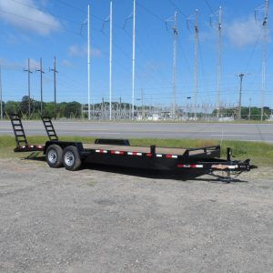 2026 Down 2 Earth Trailers 82x24 14k Wood Deck 7x24 equipment trailer in Byron, GA