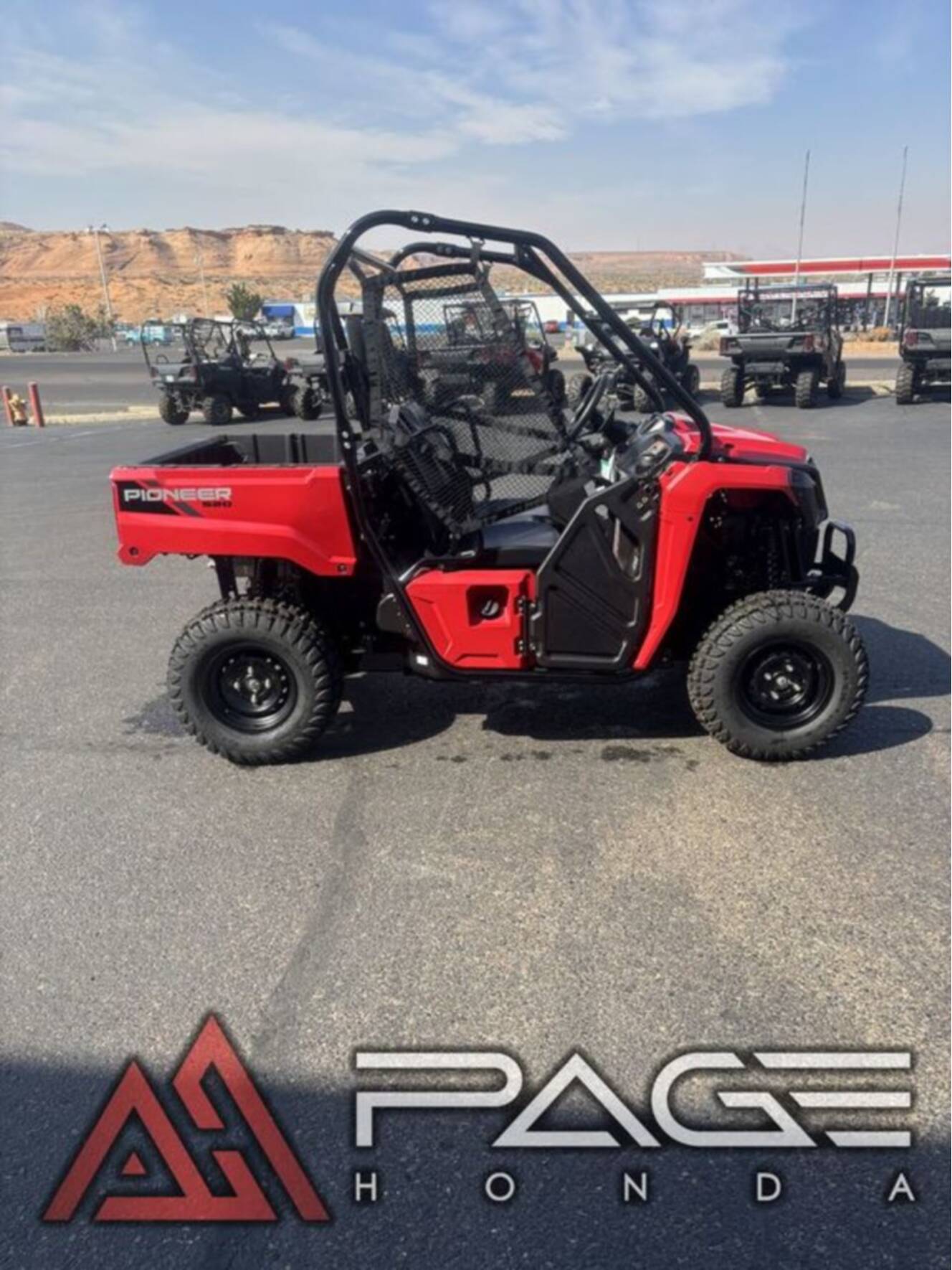 A photo of this 2026 Honda® Pioneer 520
