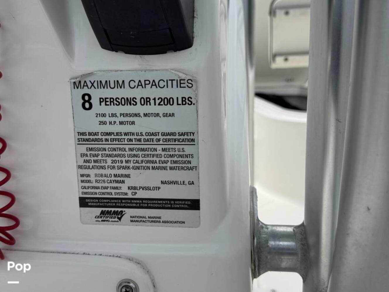 A photo of this 2019 Robalo 226 Cayman