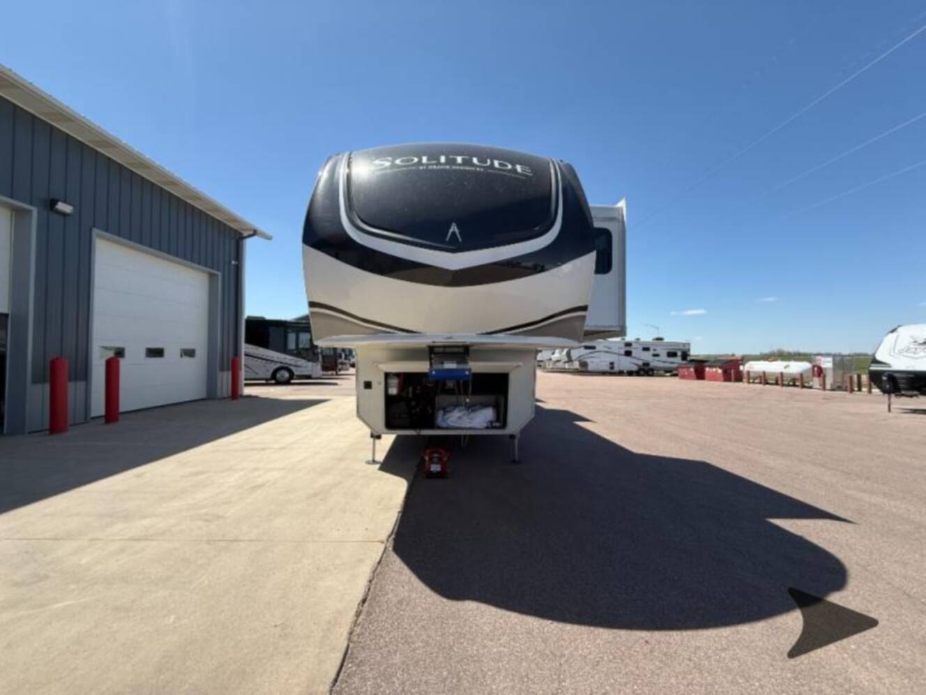 A photo of this 2025 Grand Design Solitude 390RK
