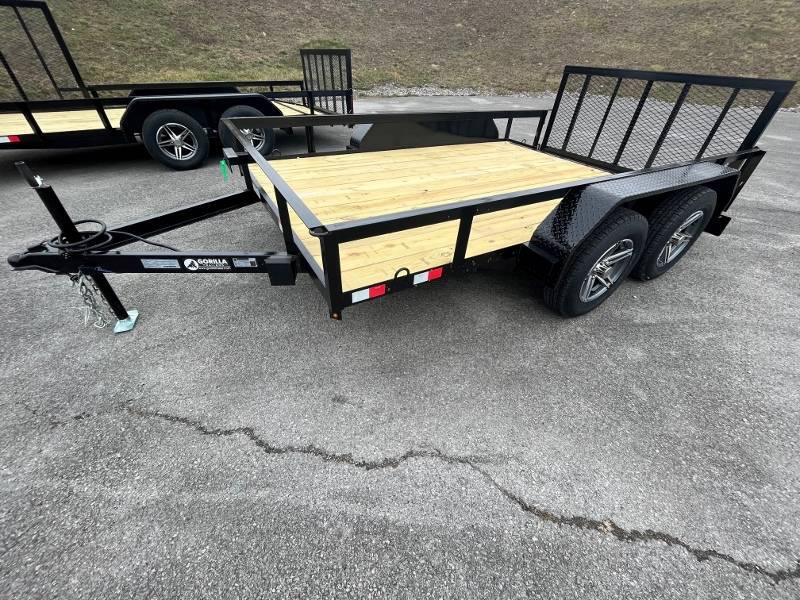 2023 Gorilla D712D 7' x 12' Tandem Dovetail Utility Trailer in Somerset, KY