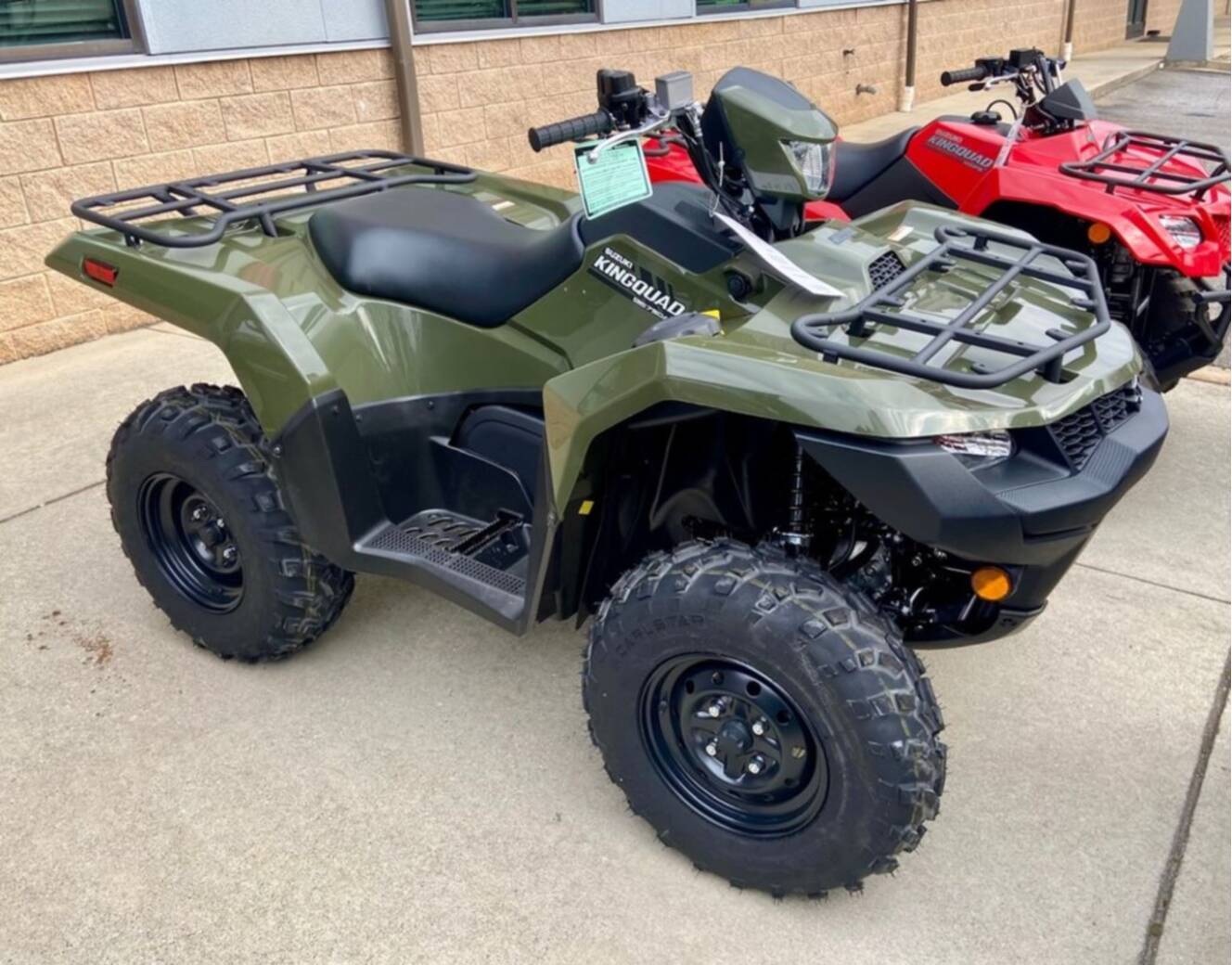 A photo of this 2025 Suzuki KingQuad 750AXi