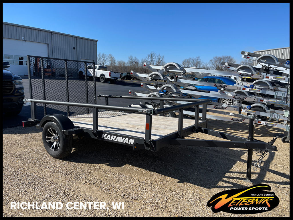 2025 Karavan 5.5 x 9ft. Steel utility Trailer in Richland Center, WI