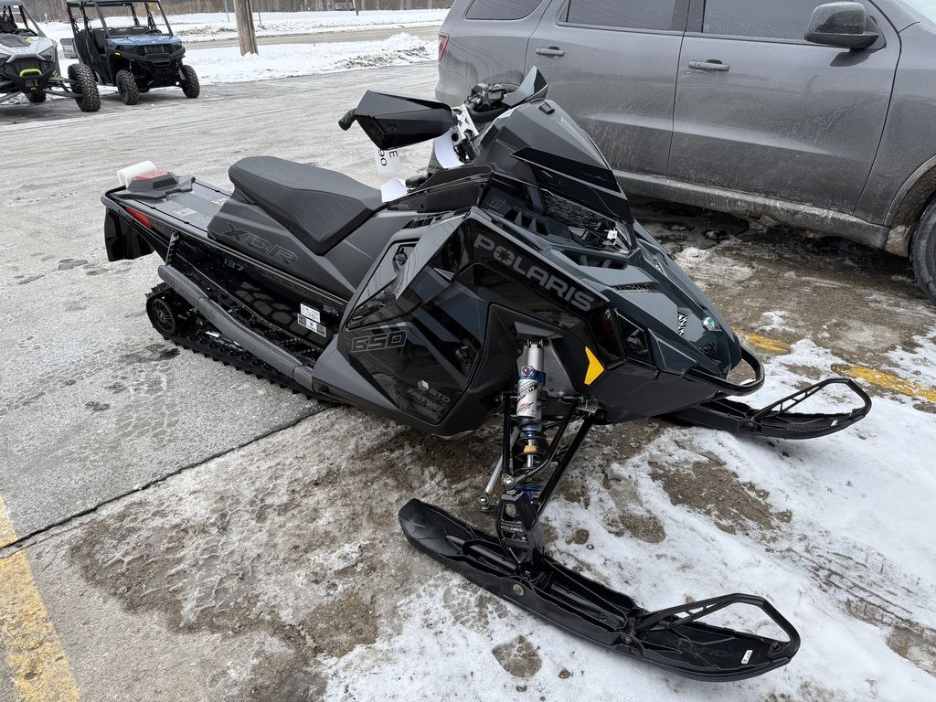 2026 Polaris® 650 INDY XCR 137 Gloss Black / Blue Dusk in ann arbor MI