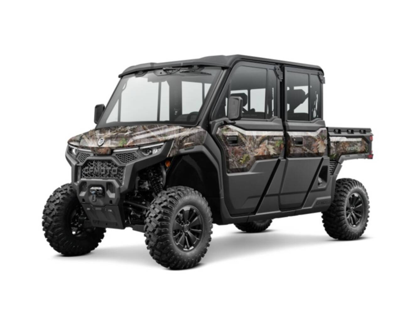 A photo of this 2026 CFMOTO UFORCE U10 XL Pro Highland Camo