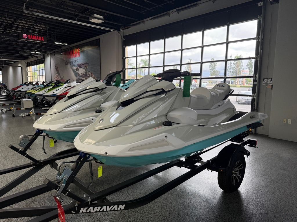 2025 Yamaha VX CRUISER HO MINT/PEARL & TRAILER PACKAGE in covina CA
