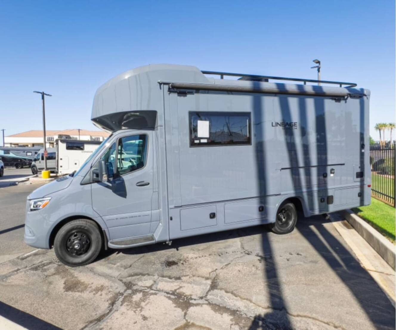 A photo of this 2027 Grand Design LINEAGE SERIES M 25FW-FBP