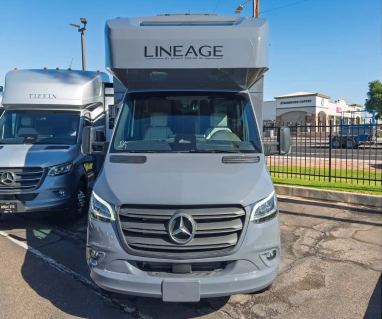 A photo of this 2027 Grand Design LINEAGE SERIES M 25FW-FBP