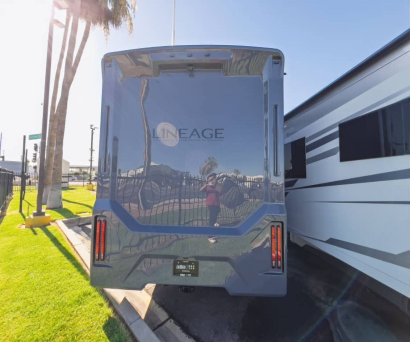 A photo of this 2027 Grand Design LINEAGE SERIES M 25FW-FBP
