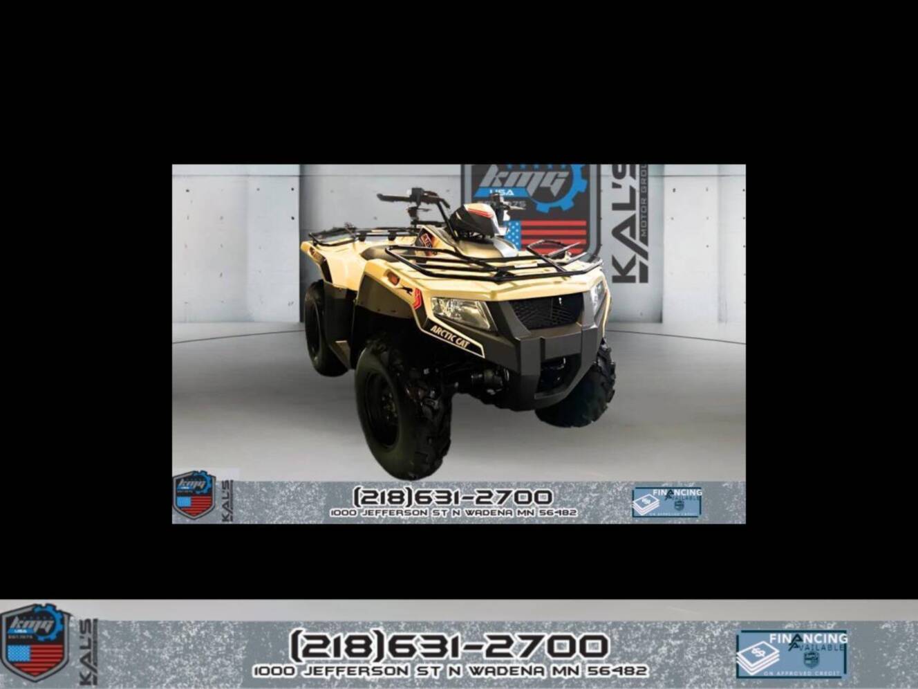 A photo of this 2024 Arctic Cat Alterra 450 BRAND NEW ATV