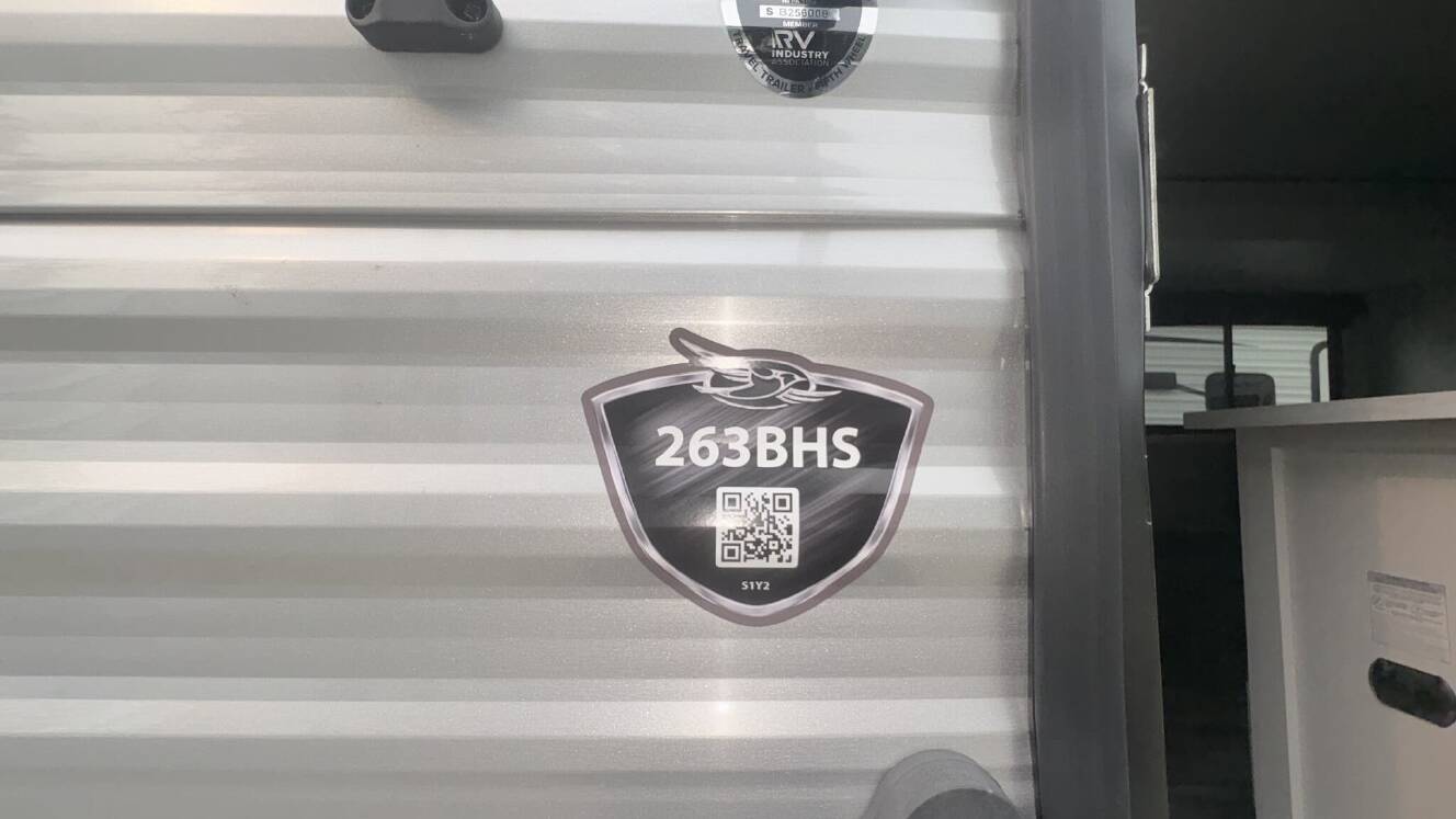 A photo of this 2025 Jayco Jay Flight SLX 263BHSW