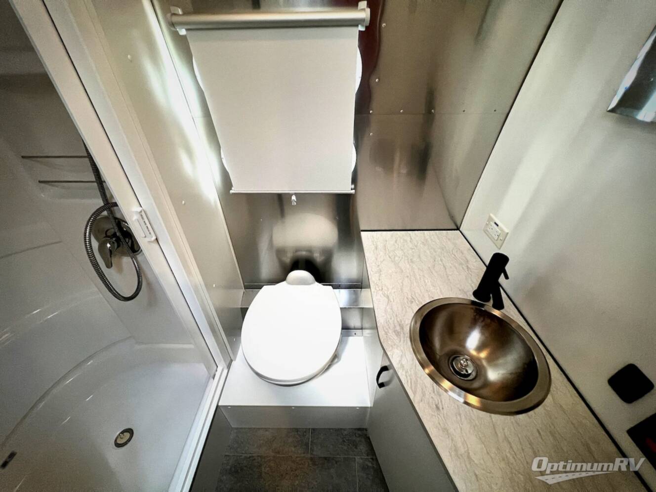 A photo of this 2022 Airstream Caravel 20FB