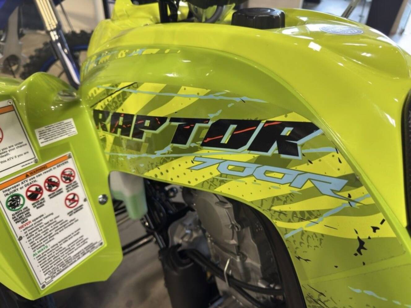 A photo of this 2026 Yamaha Raptor 700R SE