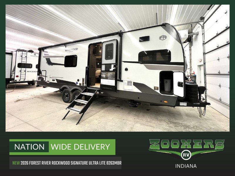 2026 Forest River Rockwood Signature Ultra Lite 8263MBR in wabash IN