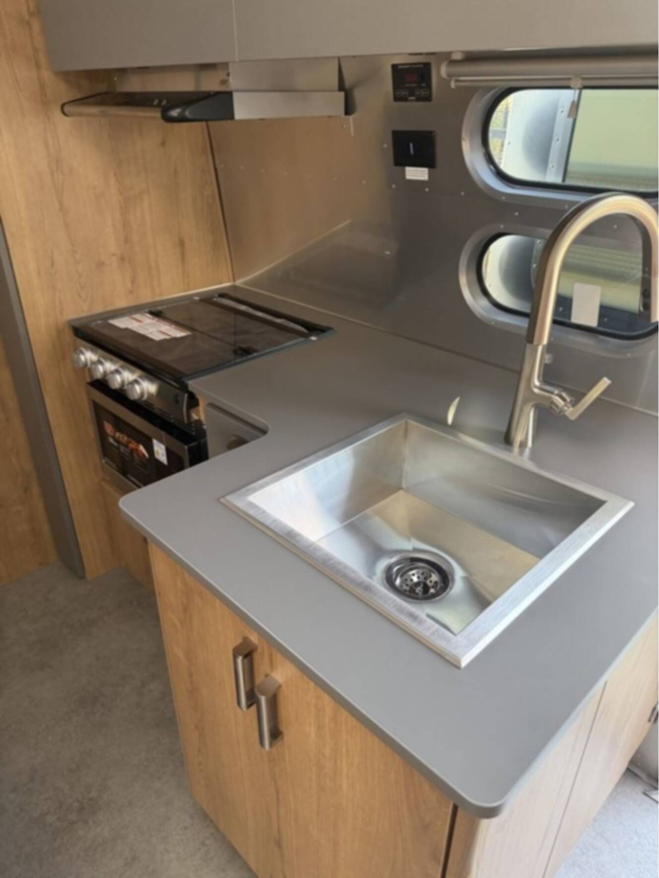 A photo of this 2026 Airstream Trade Wind 25FBT
