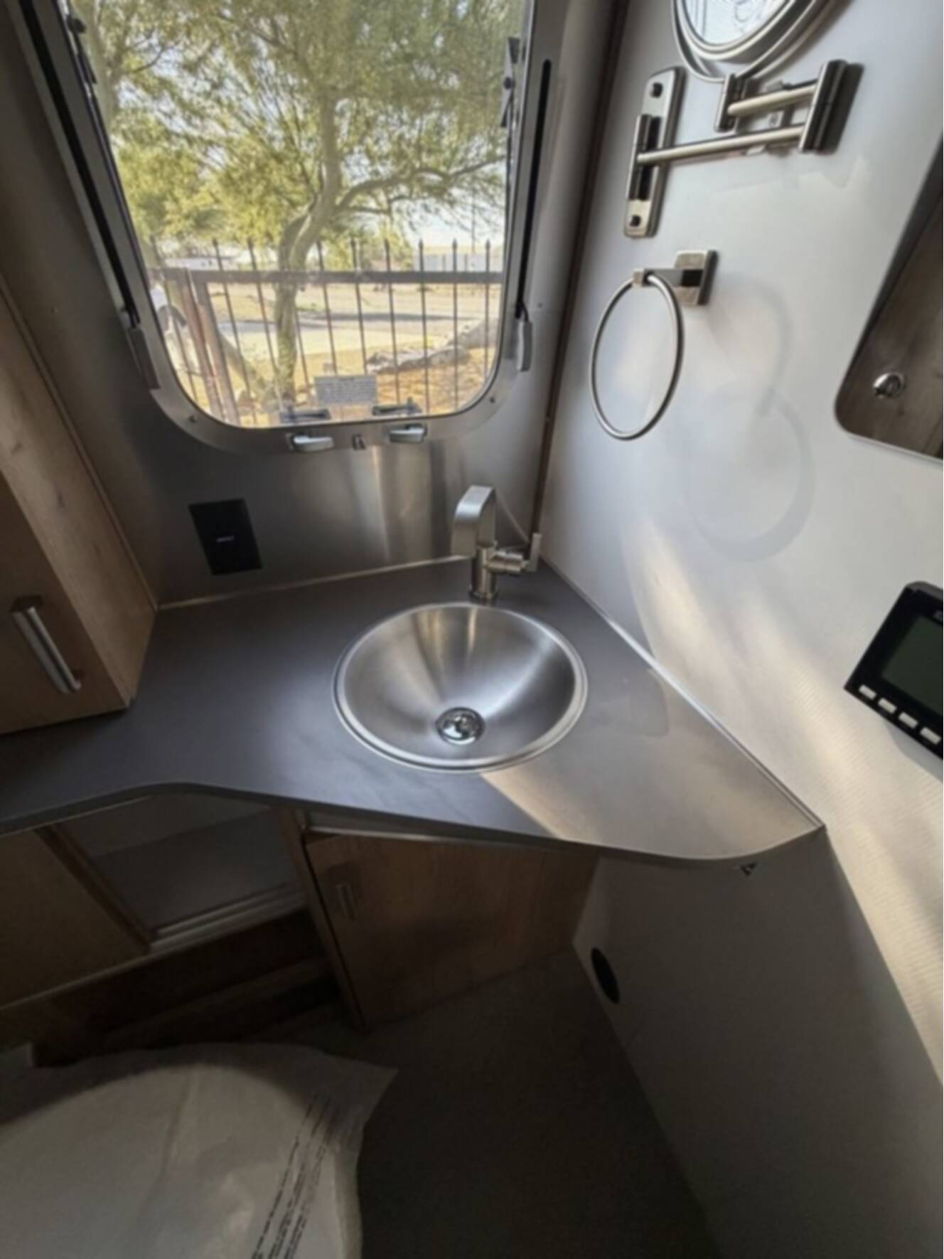 A photo of this 2026 Airstream Trade Wind 25FBT