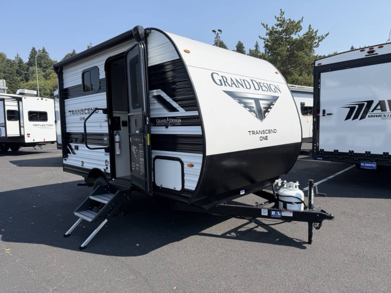 A photo of this 2026 Grand Design Transcend ONE 131DL