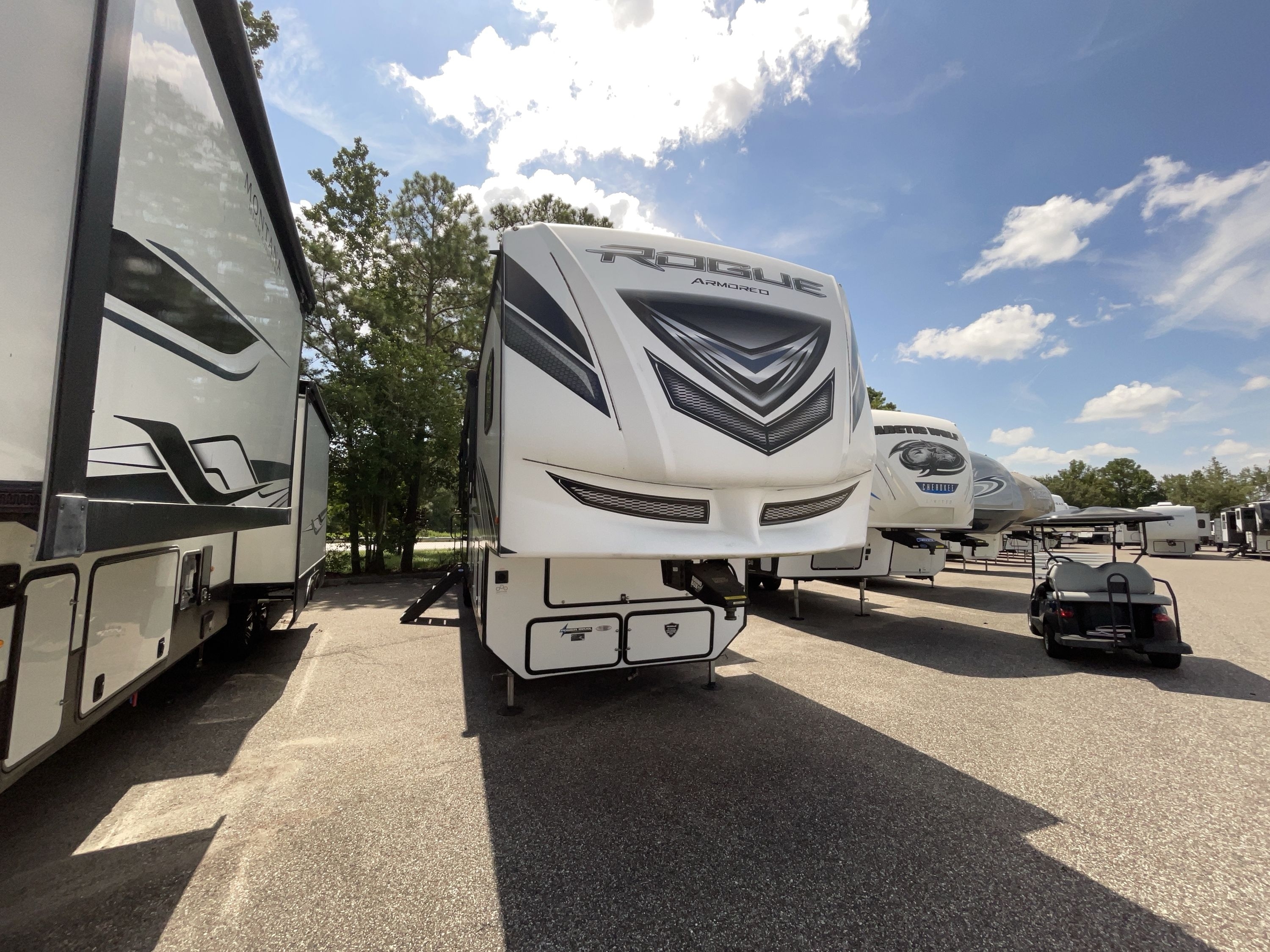 2021 Forest River ROGUE ARMORED 4007V Fifth Wheel Toy Hauler RV