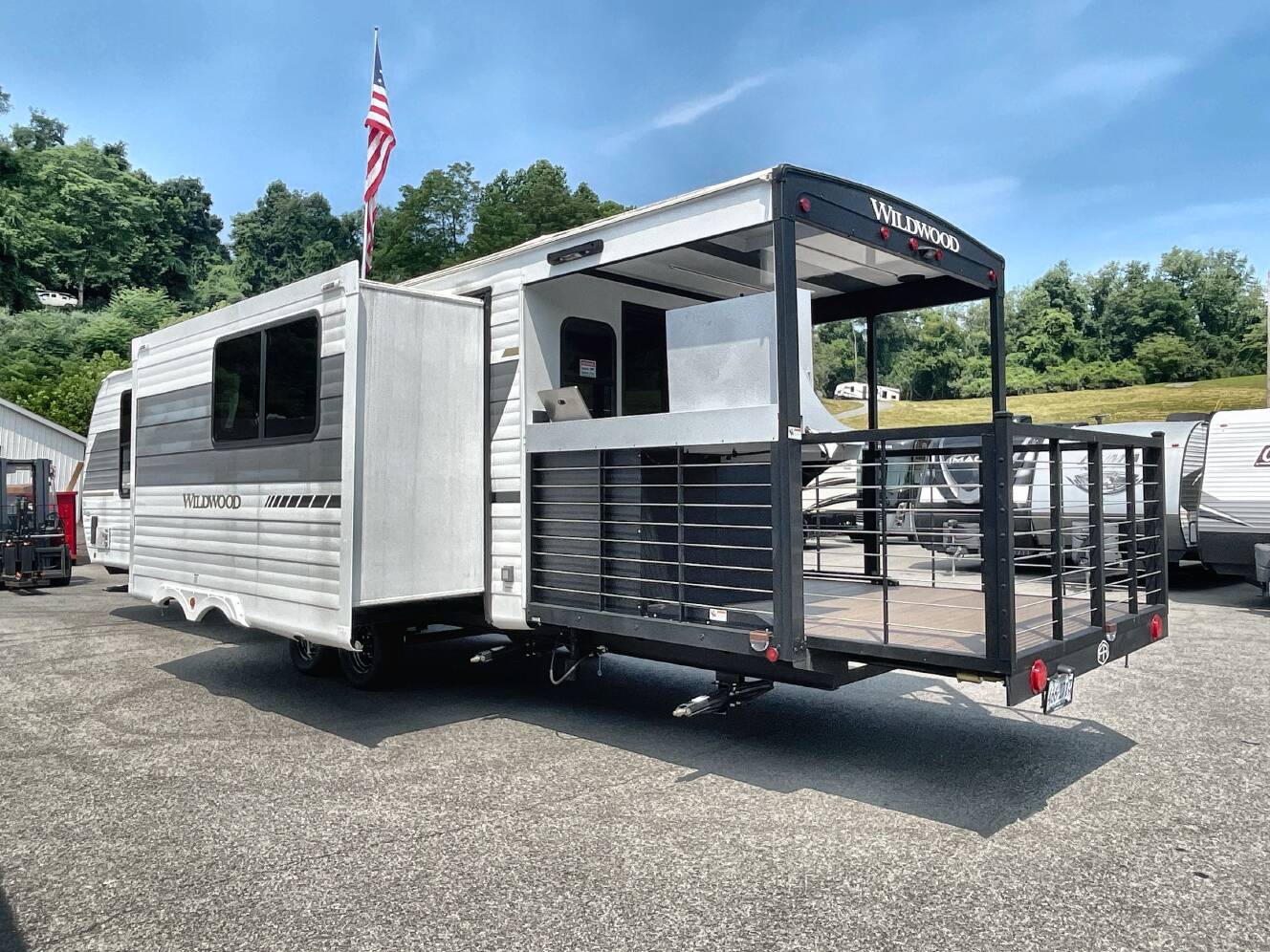 A photo of this 2025 Forest River WILDWOOD 32VERANDA