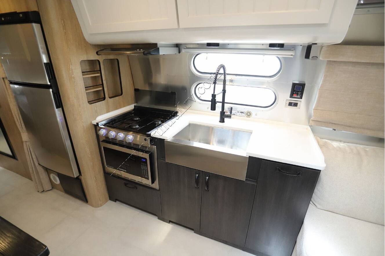 A photo of this 2022 Airstream Pottery Barn 28 RBT