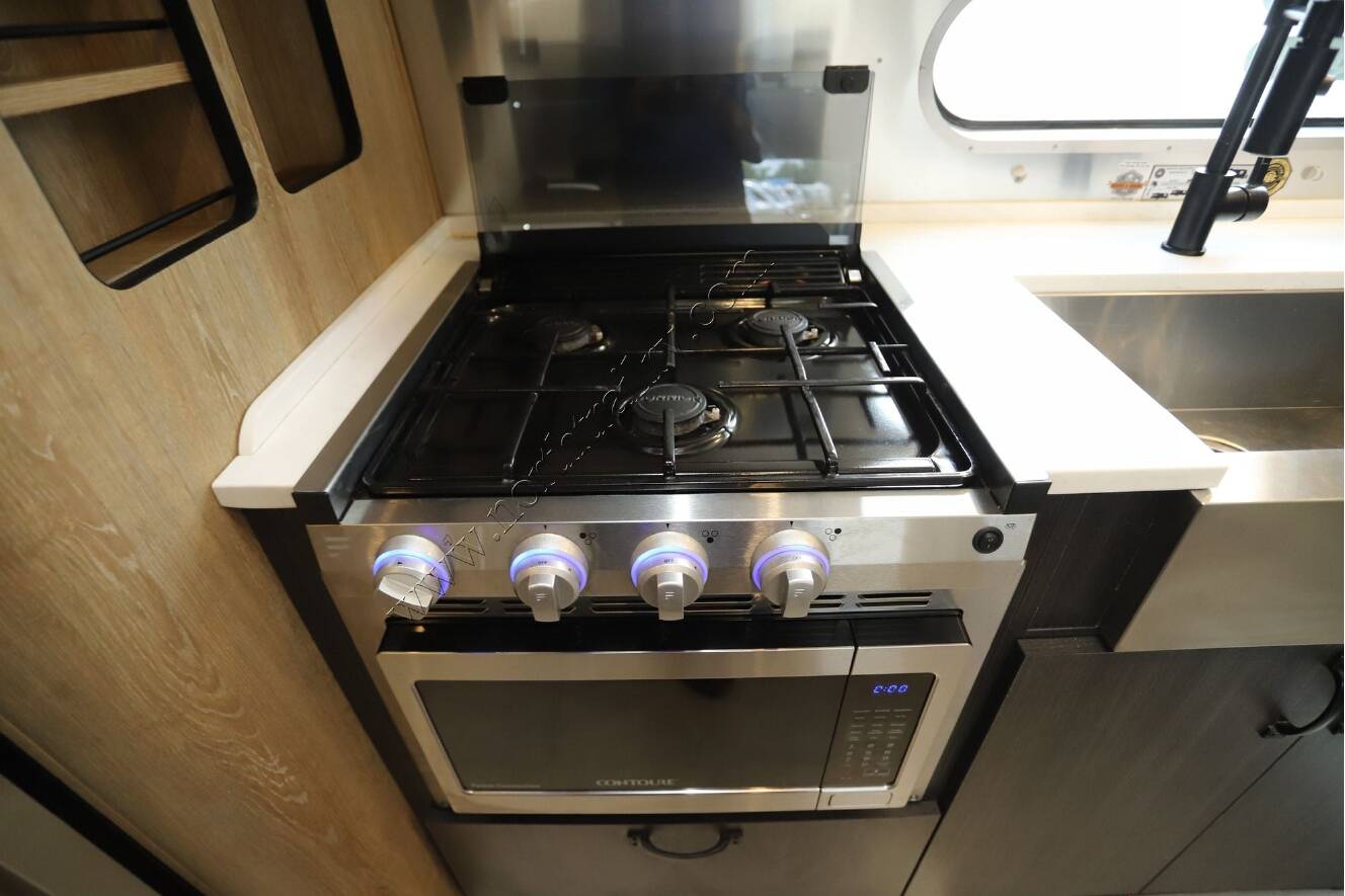 A photo of this 2022 Airstream Pottery Barn 28 RBT