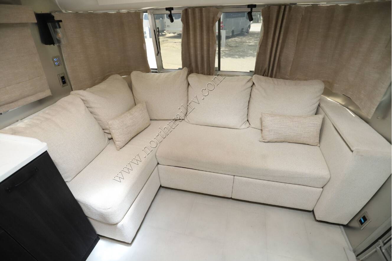 A photo of this 2022 Airstream Pottery Barn 28 RBT