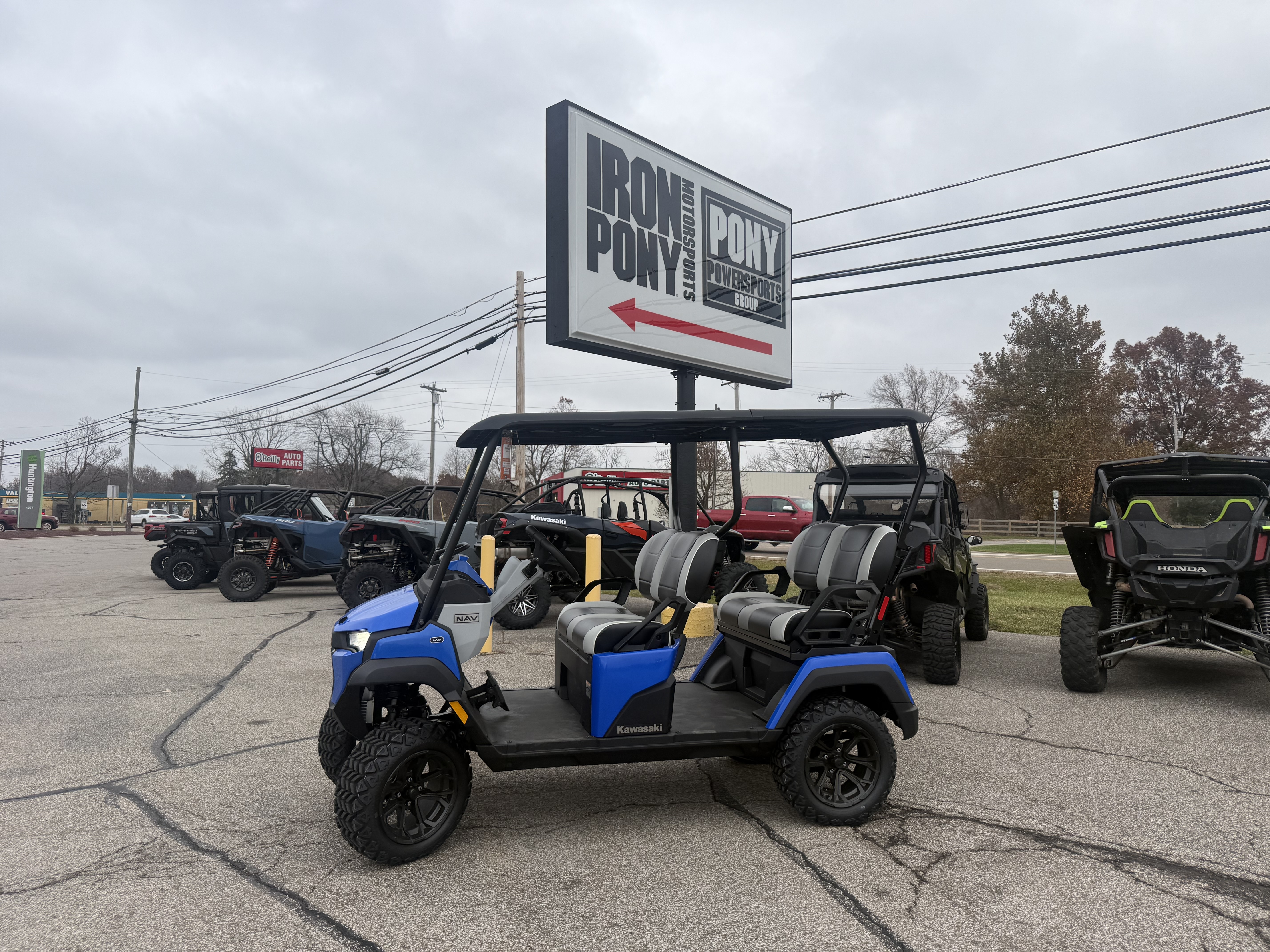 2025 Kawasaki NAV 4e Personal Transportation Vehicle (PTV) in mansfield OH