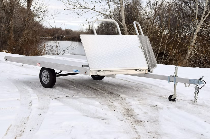 2025 Targhee TSNA812 8X12 ALUMINUM 2 PLACE SNOWMOBILE TRAILER in boise ID