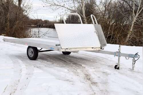 2025 Targhee TSNA812 8X12 ALUMINUM 2 PLACE SNOWMOBILE TRAILER in boise ID