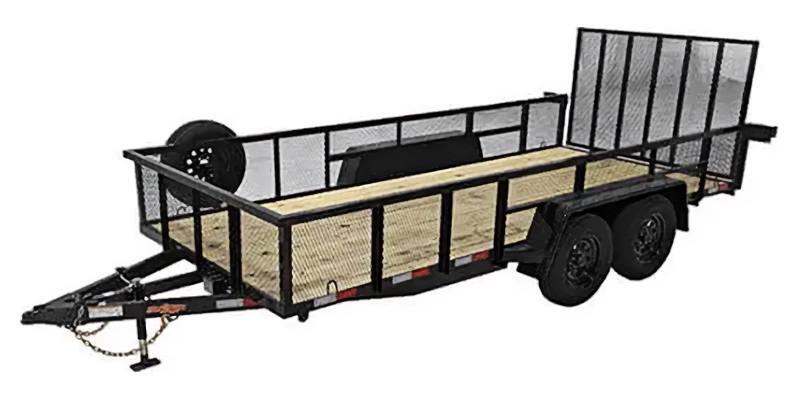 2026 Down 2 Earth Trailers UTILTIY TRAILER 76 X 16' TANDEM AXLE in Rocky Mount, NC