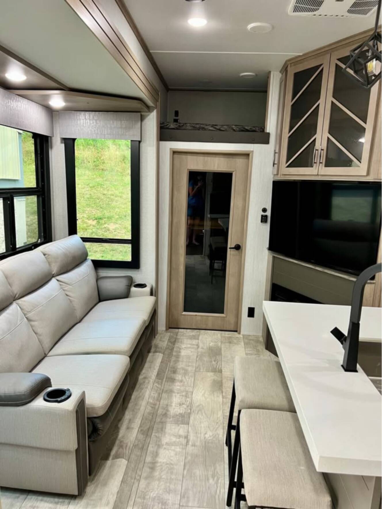 A photo of this 2023 Grand Design MOMENTUM M-CLASS 381MS