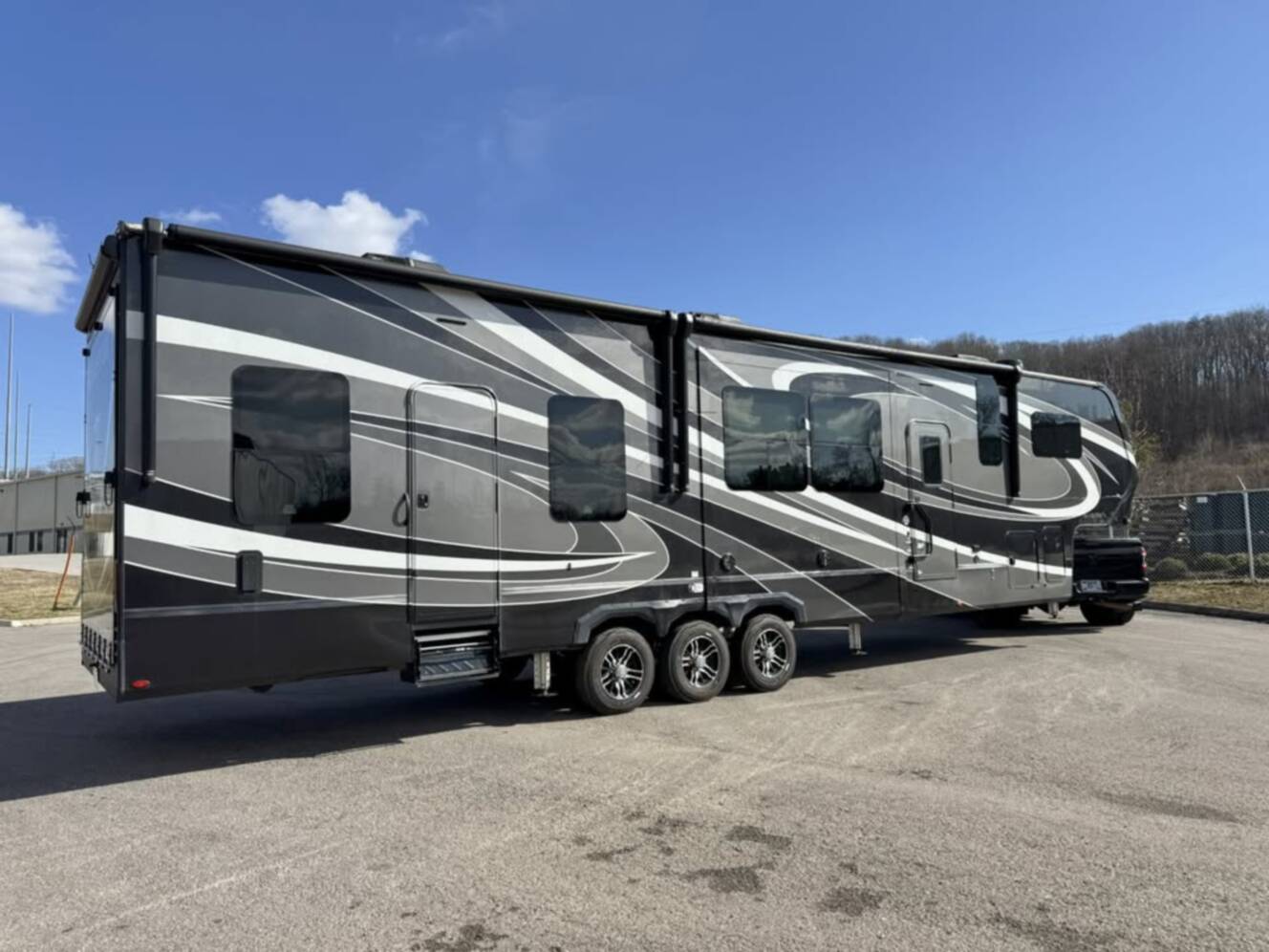A photo of this 2023 Grand Design MOMENTUM M-CLASS 381MS