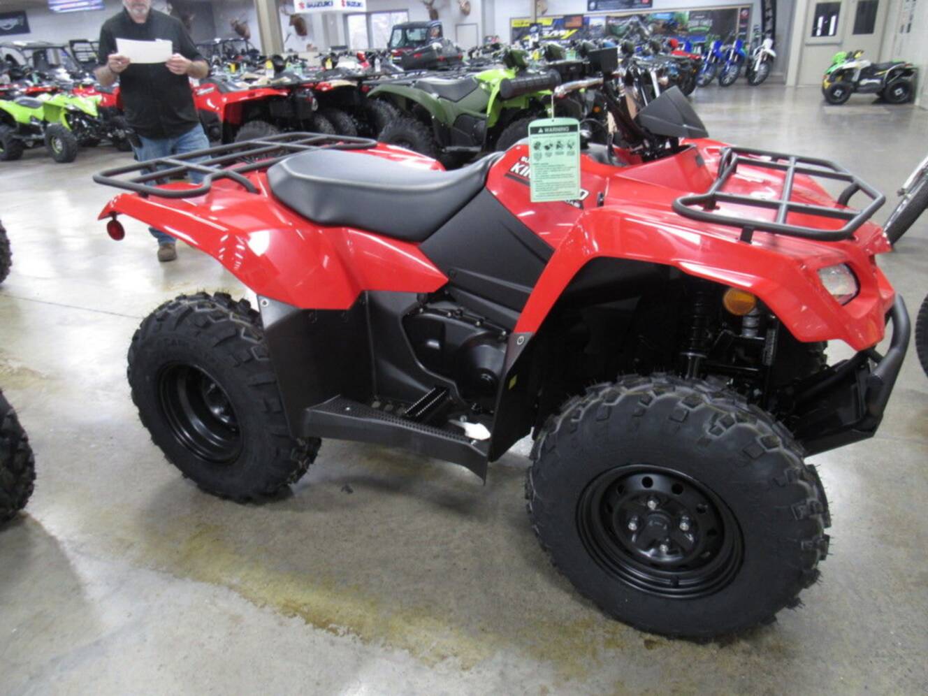 A photo of this 2025 Suzuki KingQuad 400ASi