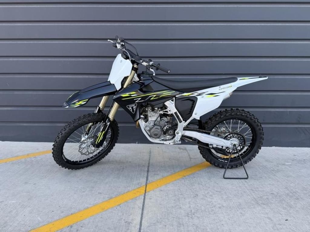 2026 Triumph TF 450-X Jet Black/Pure White 450-X in Romney, WV