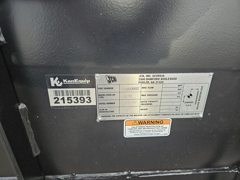 2026 JCB 980/B0807