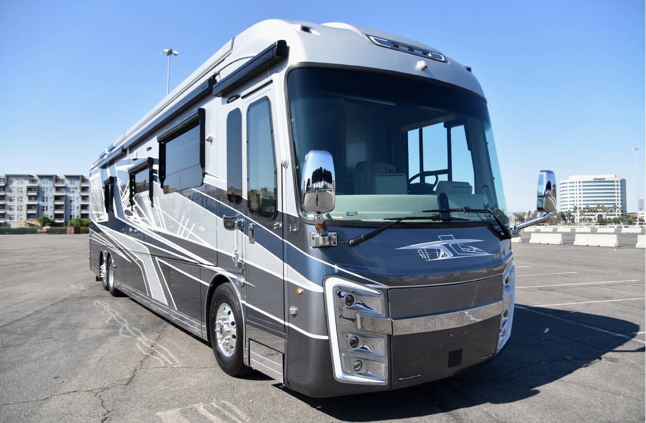 A photo of this 2025 Entegra Coach CORNERSTONE 45B