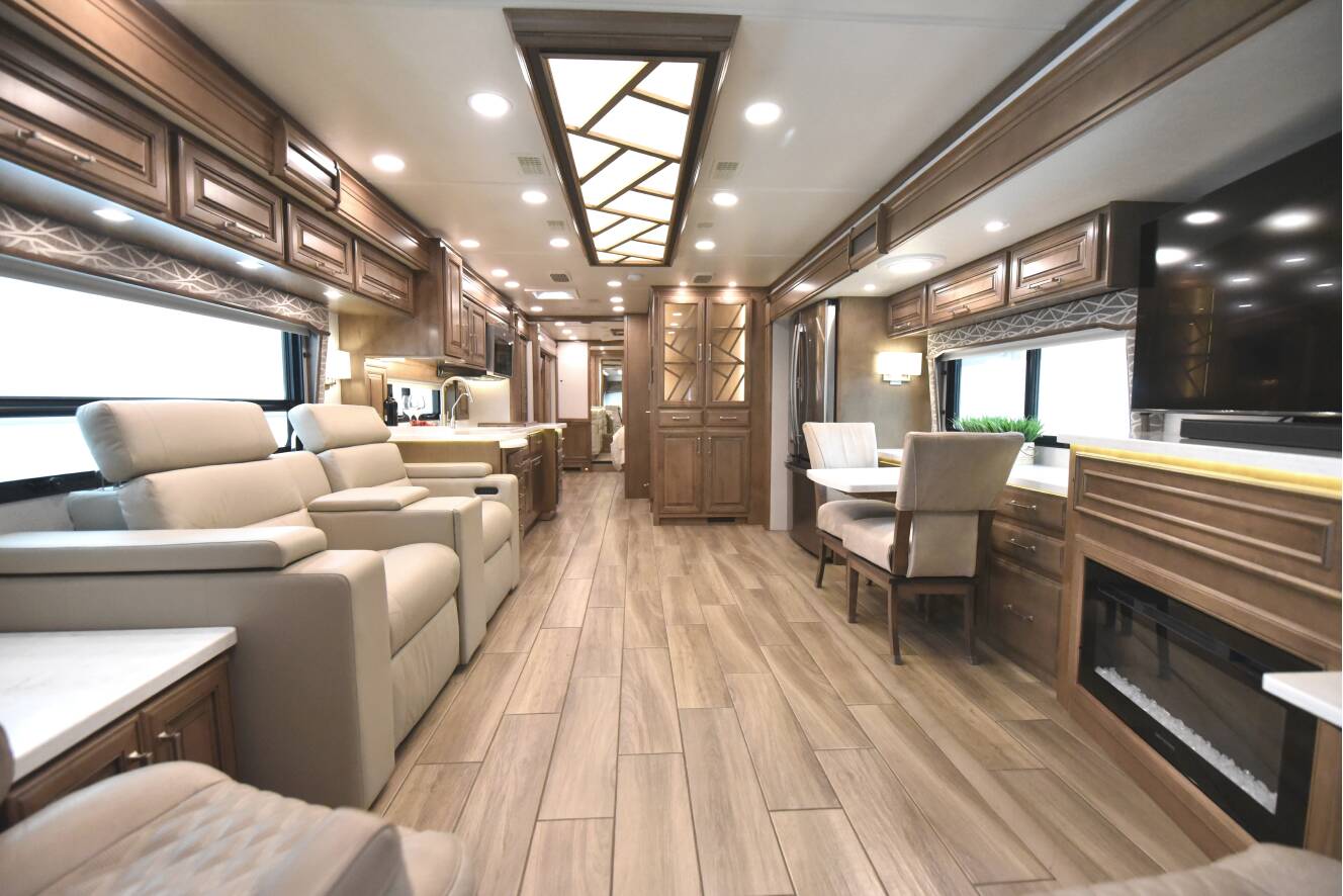 A photo of this 2025 Entegra Coach CORNERSTONE 45B