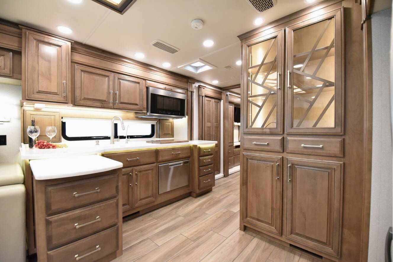 A photo of this 2025 Entegra Coach CORNERSTONE 45B